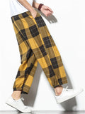 Casual Linen Bloomers Loose Pants