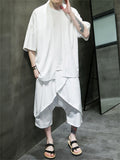 Chinese Style Casual Loose Male Outfits