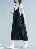 Women's Spring Summer Cotton Linen Slip Dresses