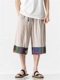 Chinese Style Retro Beach Pants For Men