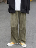 Trendy Casual Loose-fitting Men's Corduroy Pants