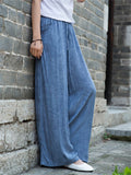 Women's Silk Soft Comfy Silk Floor-Length Pants