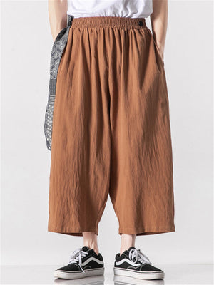 Fashion Wide Leg Japanese Fishing Pants