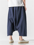 Men's Loose Solid Color Harem Pants