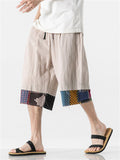 Chinese Style Retro Beach Pants For Men