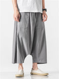 Men's Loose Solid Color Harem Pants