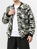 Men's Camouflage Autumn Winter Coat