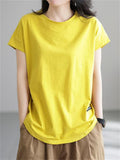 Essential Summer Pullover Simple Daily Wear Shirts For Women