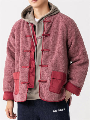 Chinese Style Plus Size Winter Cotton Coat