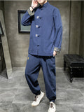 Men's Autumn Winter Comfort Linen Outfits