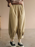 Summer Fall New Casual Loose Solid Pants For Women