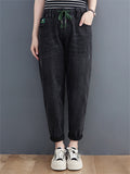 Slim Large Size Comfortable Harem Female Jeans