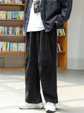 Trendy Casual Loose-fitting Men's Corduroy Pants