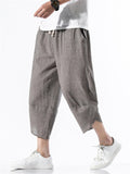 Trendy Comfy Solid Color Pants With Pockets