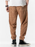 Men's Fashion Skinny Corduroy Pants for Autumn Winter