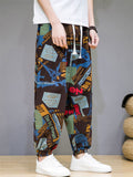 Trendy Patchwork Printed Multicolor Pants