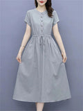 Gentle Summer New Cotton Linen Dresses