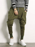 Wide Leg Saggy Loose Men's Pants