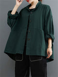 Simple Autumn Solid Color Casual Relaxed Hot Sale Women's Jackets