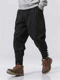 Men's Japanese Style Casual Straight Cargo Pants