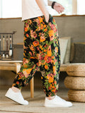 Thin Floral Colombia Long Men's Pants