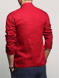 Fashionable Charming Cotton Linen Men's Jackets