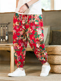 Thin Floral Colombia Long Men's Pants