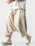 Men's Loose Solid Color Harem Pants