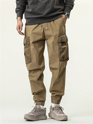 Leisure High Quality Relaxed All Match Male Pants