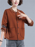 New Casual Solid Color Ladies Jackets