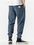 Men's Fashion Skinny Corduroy Pants for Autumn Winter