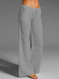 Women's Summer Thin Cotton Linen Pants