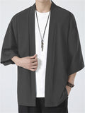 Ice Silk Oversize Loose Shirts For Men