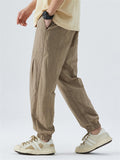 Spring Summer Cozy Fashion Men's Drawstring Ankle-tied Pants