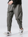 Men's Japanese Style Casual Straight Cargo Pants