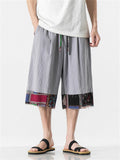 Chinese Style Retro Beach Pants For Men