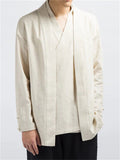 Men's Comfort Linen Zen Kimono Jackets