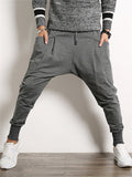 Wide Leg Saggy Loose Men's Pants