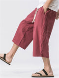 Chinese Style Loose Linen Harem Pants