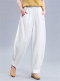 Fashion Oversized Retro Lantern Female Pants