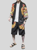 Men's Oriental Clothes Short Outfit for Beaches