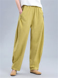 Fashion Oversized Retro Lantern Female Pants