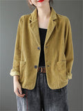 Solid Color Vogue Casual Short Ladies Jackets