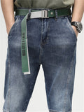 Men's Fashion Slim Solid Color Jeans