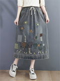 Women's Spring Autumn Denim New Skirts