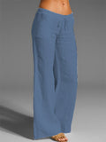 Women's Summer Thin Cotton Linen Pants