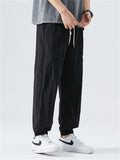 Spring Summer Cozy Fashion Men's Drawstring Ankle-tied Pants