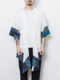 Japanese High Street Short Sleeve Linen Jacket