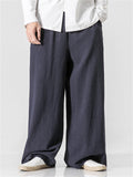 Men's Casual Comfy Wide Leg Loose Linen Pants