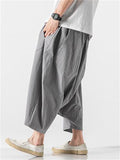 Men's Loose Solid Color Harem Pants